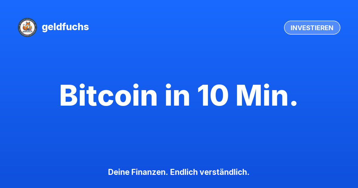 Beitragsbild Bitcoin-Sparplan mit Relai: So startest du in 10 Minuten