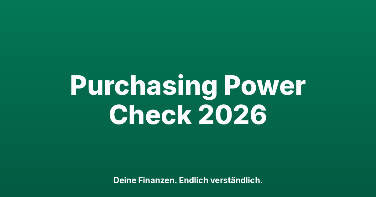 Swiss Inflation & Purchasing Power: What Your Money Is Worth