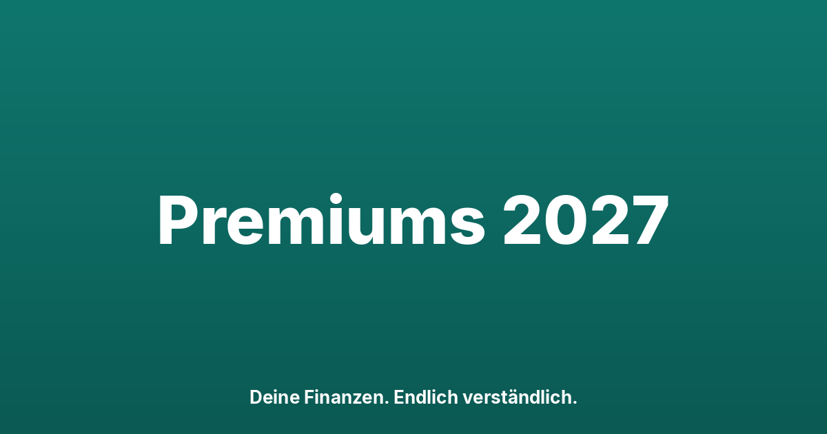 Swiss Health Insurance Premiums 2027: What's Coming