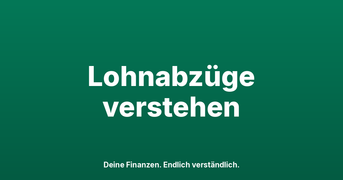 Lohnabzüge Schweiz 2026: Was vom Bruttolohn wirklich übrig bleibt