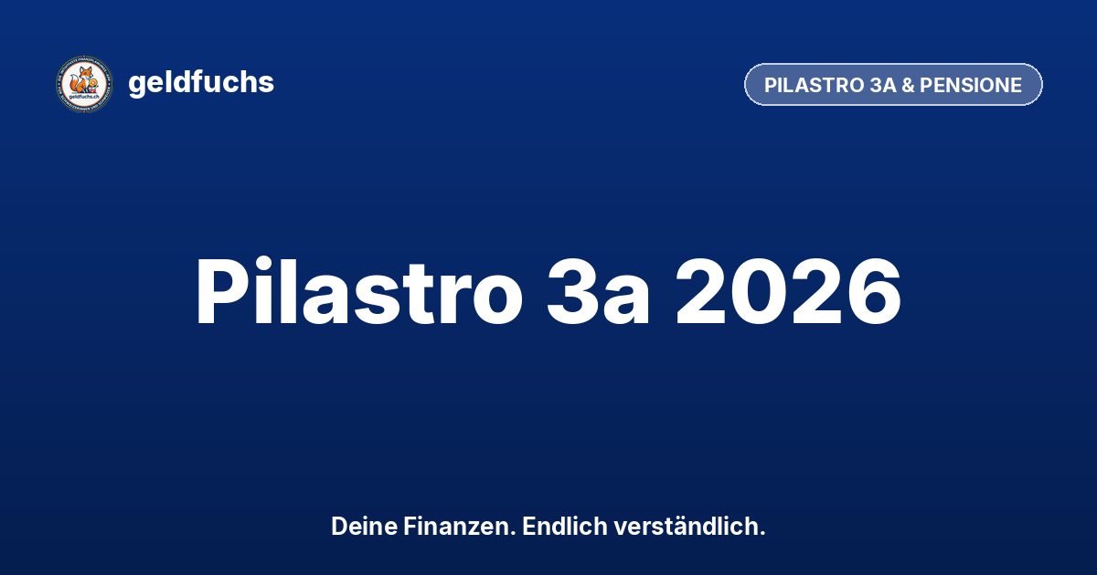 Pilastro 3a: tutto quello che devi sapere nel 2026